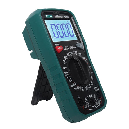 Multimetro digital compacto 2000 cuentas RMS real FR133D