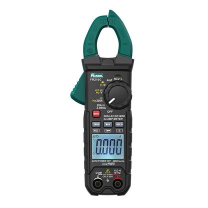 Mini Amperimetro de gancho digital 200A AC/DC RMS Verdadero