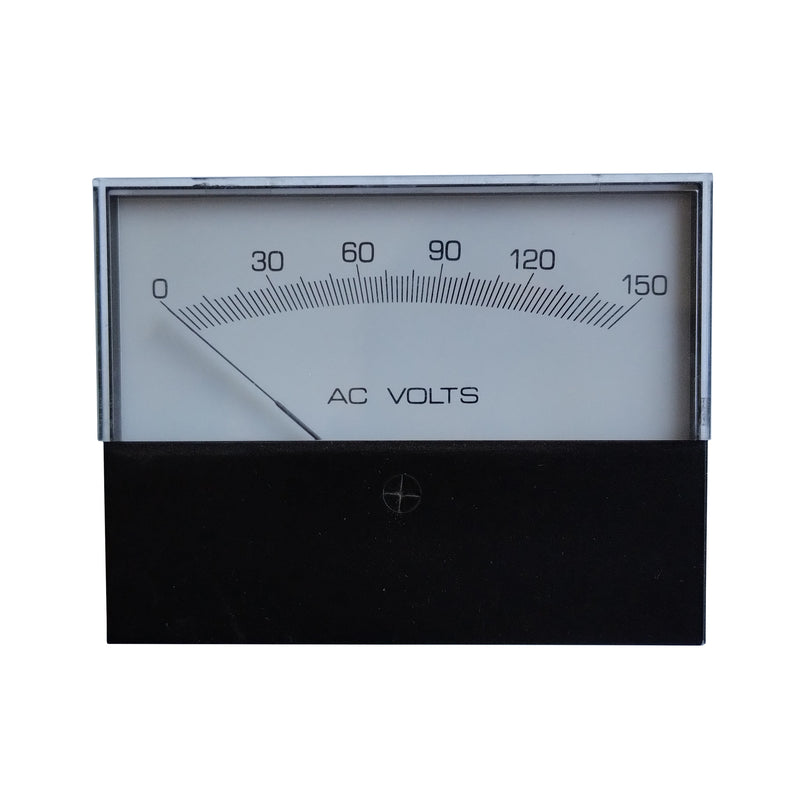 VOLTMETRO ANALOGICO FERRO Mobile 60V Corrente Alternata CA AC Da - Foto 5